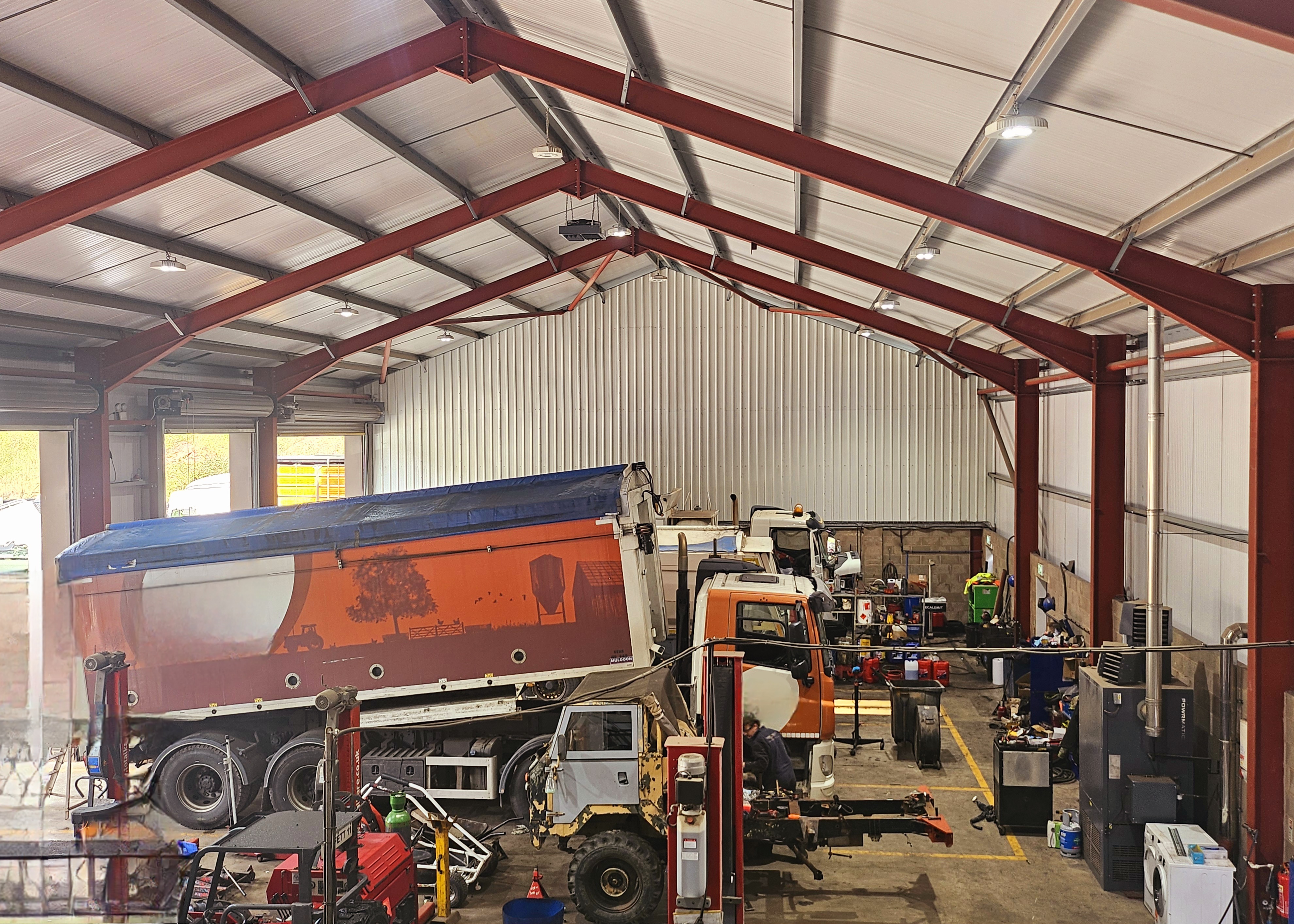 Inside the GP Fleet Repair Workshop