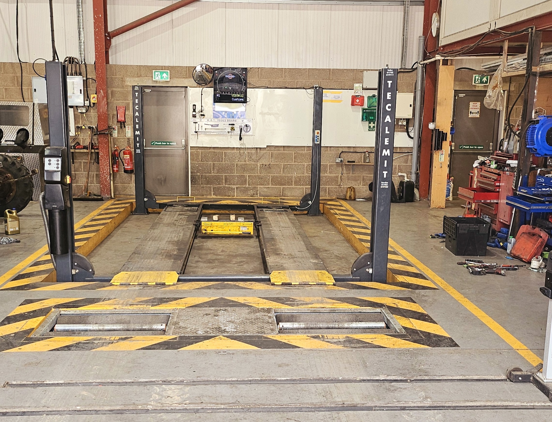 State of the art MOT testing bay
